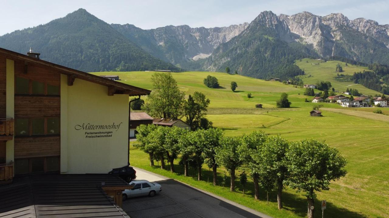 Mittermooshof Leilighet Walchsee Eksteriør bilde